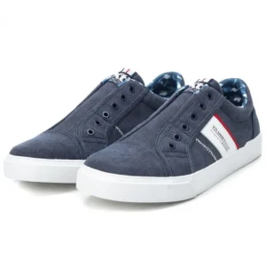 XTI 04249002 Azul Deportivo lona hombre - Tienda Online -