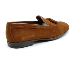 zapato mocasin en ante con borlas de sergio serrano 10408